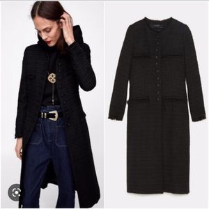 Zara Black Long Coat